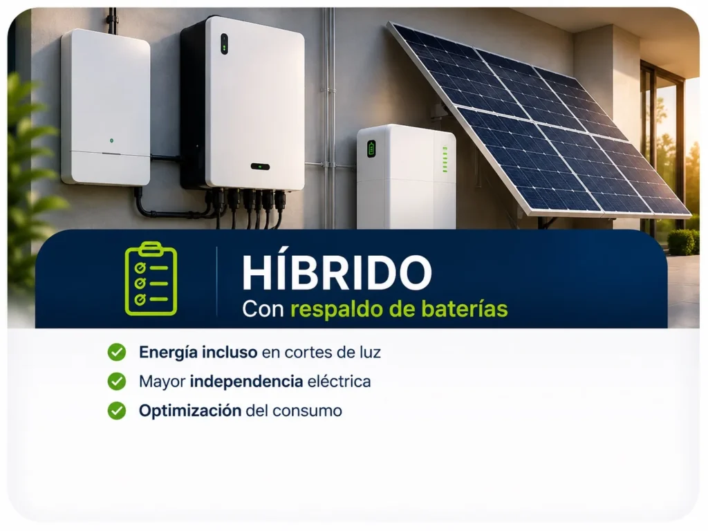 Sistema solar híbrido